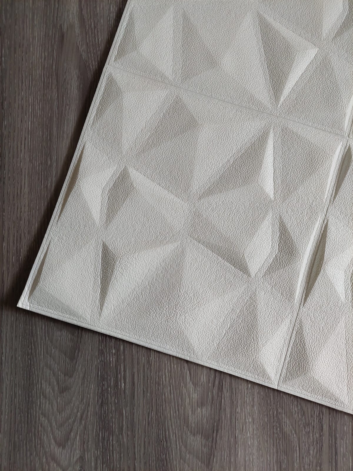 PANEL DECORATIVO ESPUMA 3D AUTOADHESIVA CUBITOS * 5 PCS