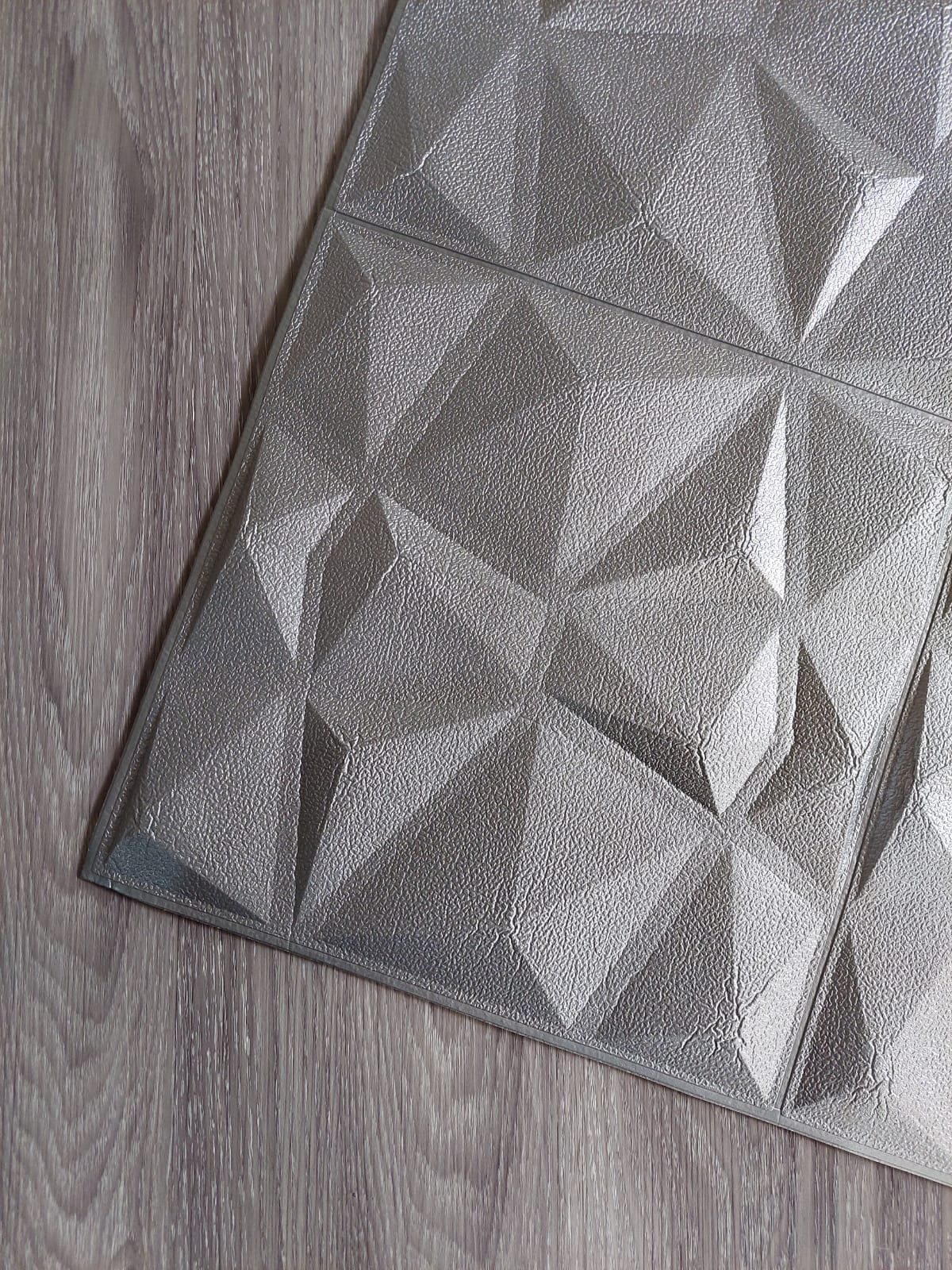PANEL DECORATIVO ESPUMA 3D AUTOADHESIVA CUBITOS * 5 PCS