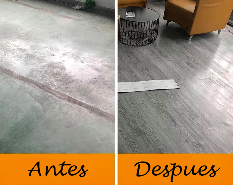 Vinil Piso Autoadhesiva Modelo Madera Paquete De 9.7 M2 y envio gratis