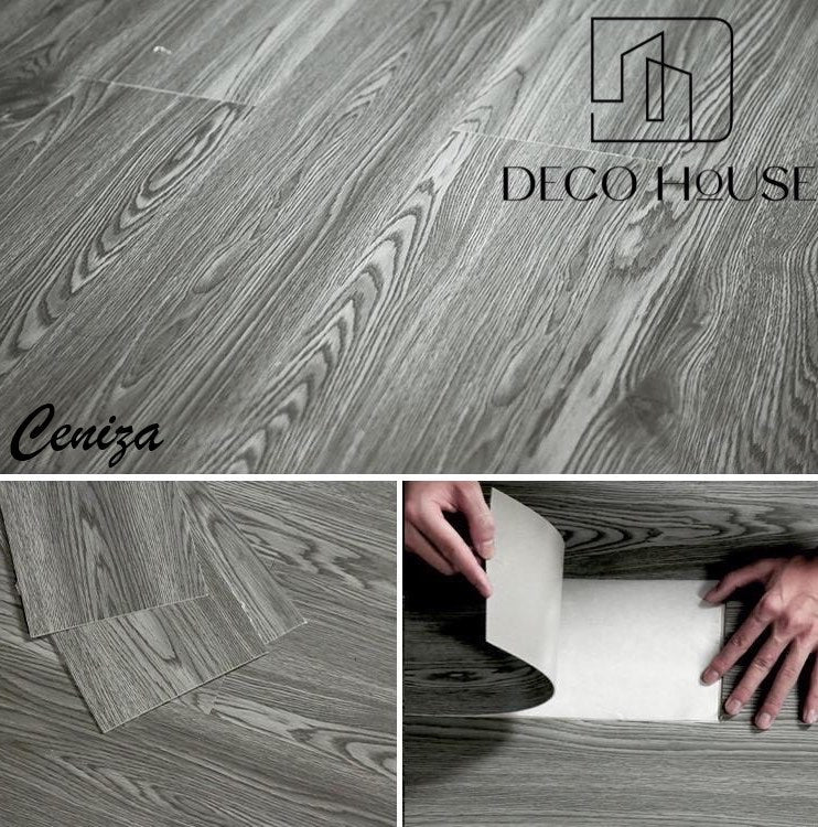 Vinil Piso Autoadhesiva Modelo Madera Paquete De 9.7 M2 y envio gratis