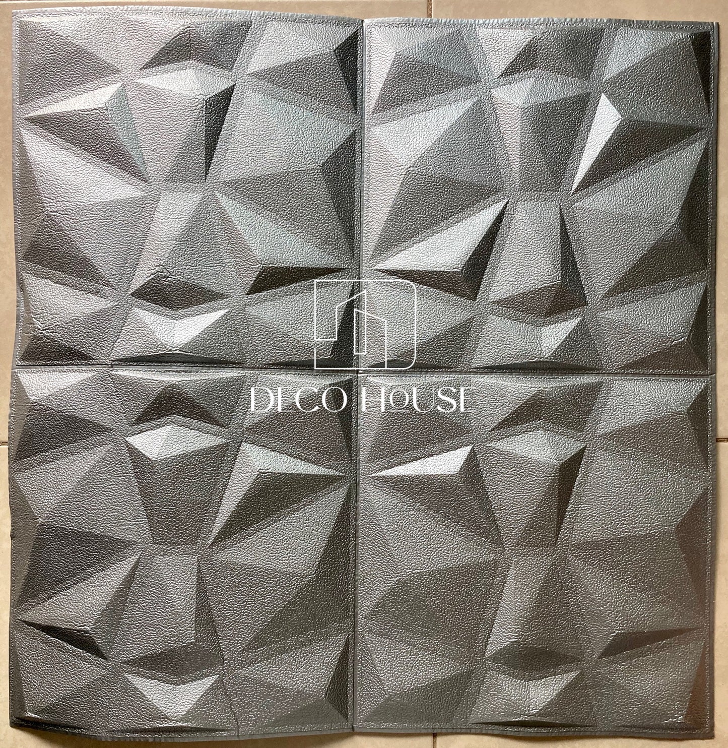 PANEL DECORATIVO ESPUMA 3D AUTOADHESIVA CUBITOS * 5 PCS