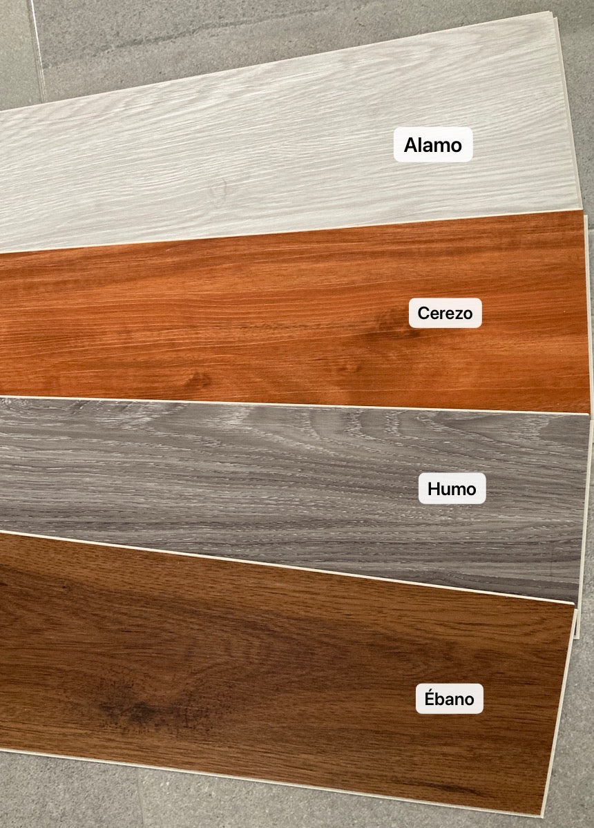 Vinil Piso Stone Plastic Composite Imitación Madera en CLICS Caja De 15pza Cubre 3.29m2 con envio