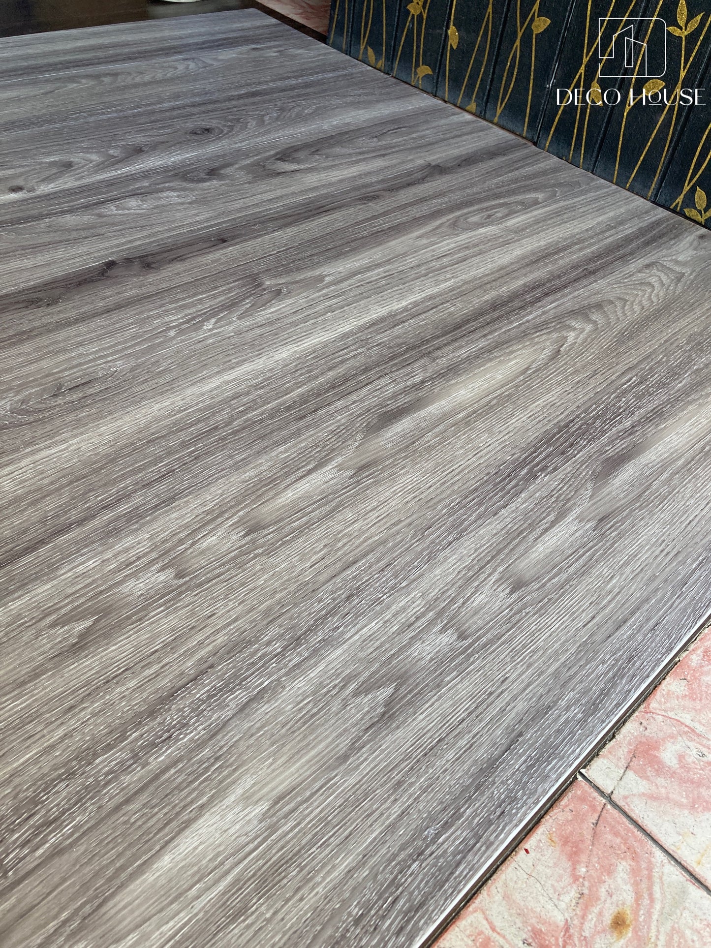 Vinil Piso Stone Plastic Composite Imitación Madera en CLICS Caja De 15pza Cubre 3.29m2 con envio