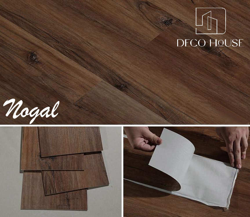 Vinil Piso Autoadhesiva Modelo Madera Paquete De 9.7 M2 y envio gratis