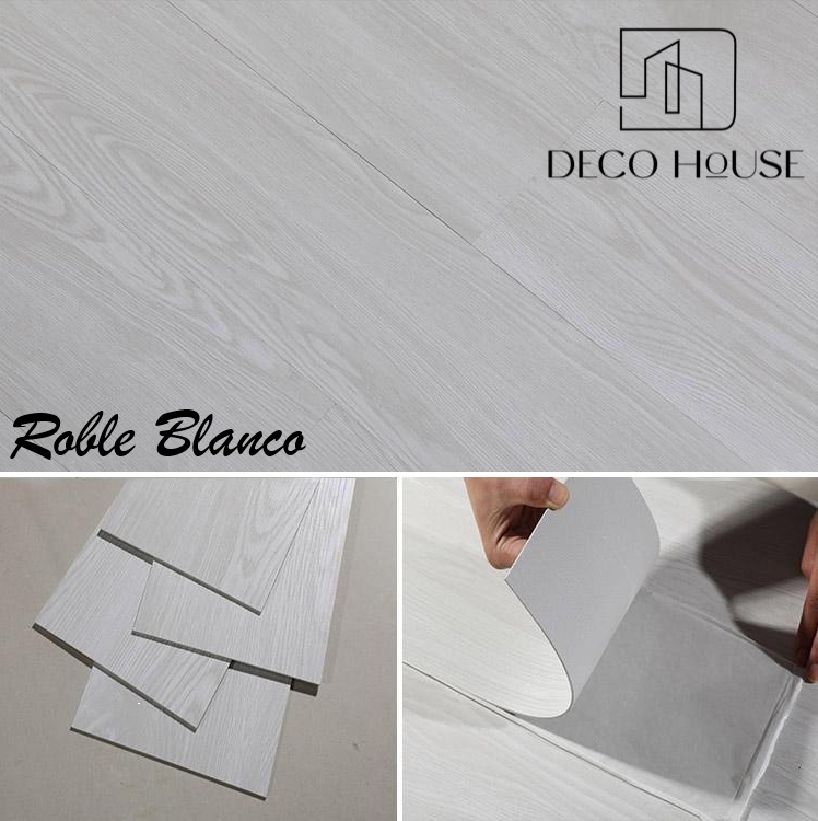 Vinil Piso Autoadhesiva Modelo Madera Paquete De 9.7 M2 y envio gratis