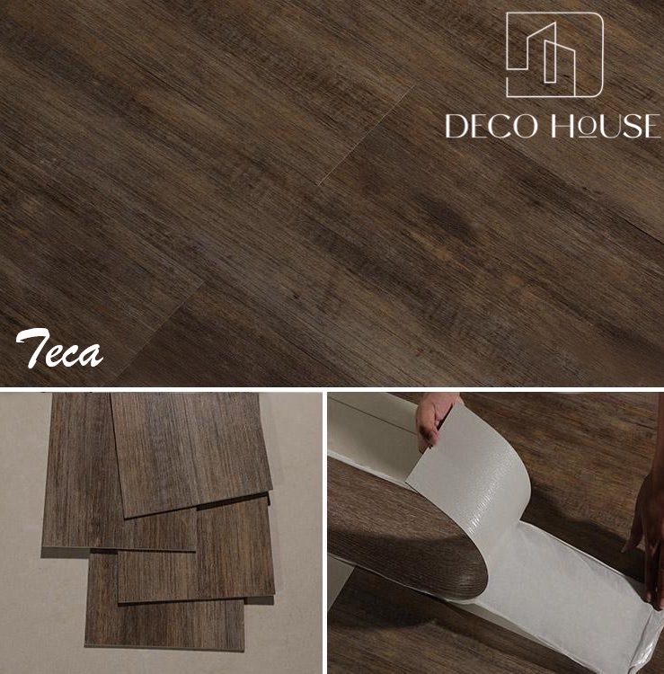 Vinil Piso Autoadhesiva Modelo Madera Paquete De 9.7 M2 y envio gratis
