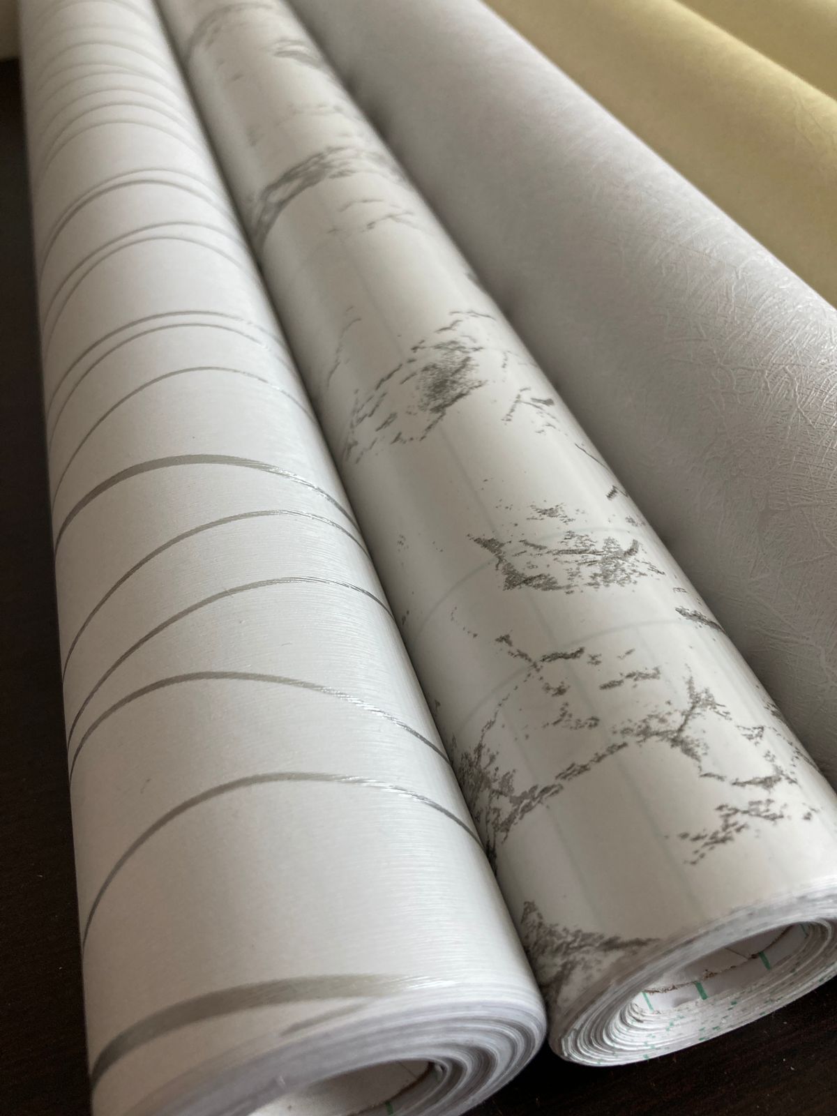 Pvc Tapiz Adherible Rollo de 0.45* 10metro Color Liso * 3ROLLOS con envio