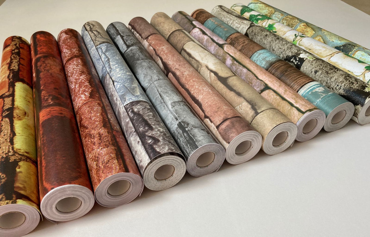 Pvc Tapiz Adherible Rollo de 0.45* 10metro Color Liso * 3ROLLOS con envio