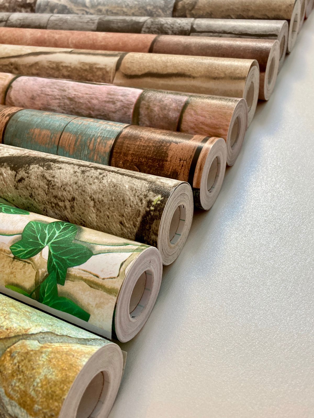 Pvc Tapiz Adherible Rollo de 0.45* 10metro Color Liso * 3ROLLOS con envio