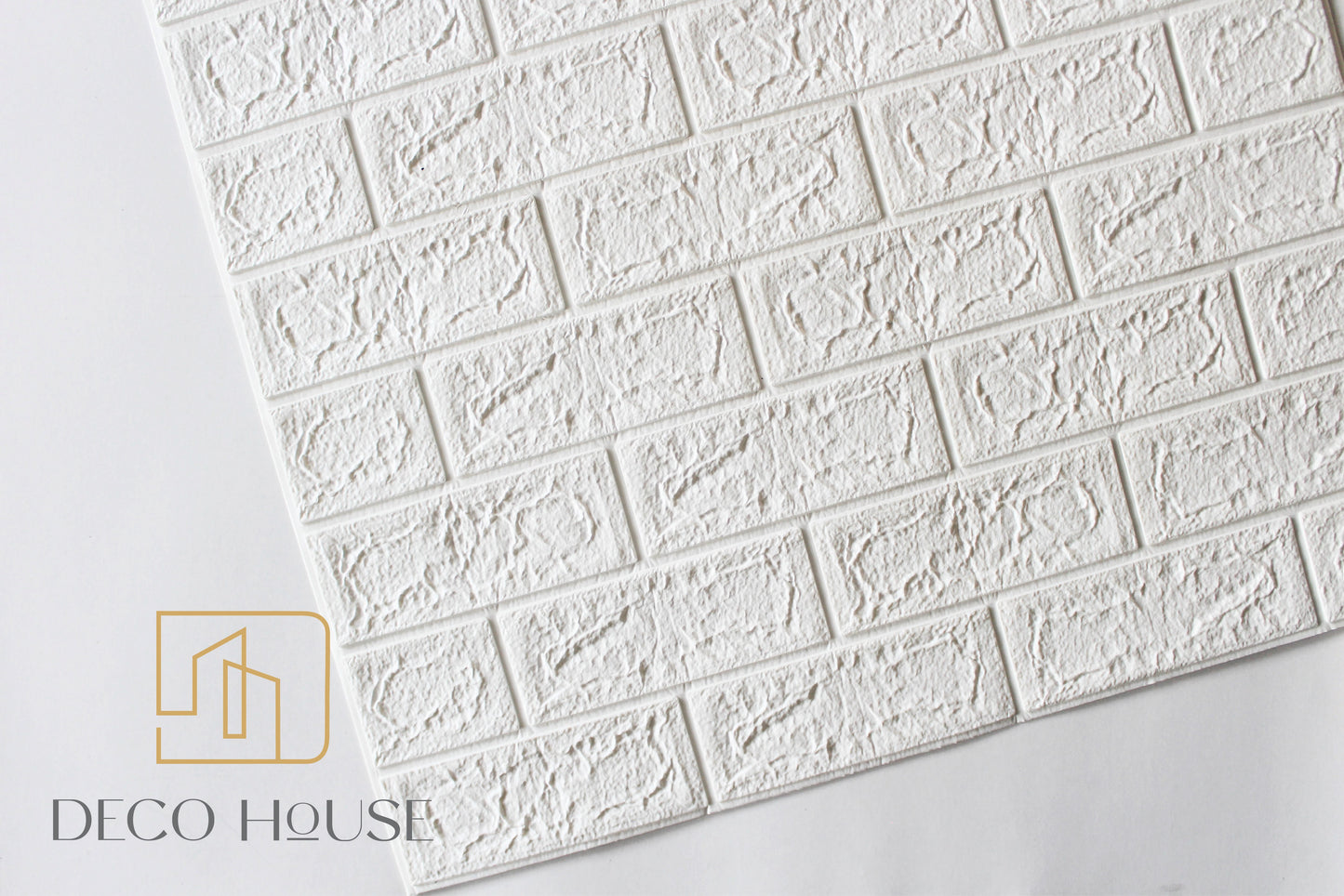 TAPIZ ESPUMA 3D PARA PARED PEGATINAS DECORATIVAS MODELO LADRILLO CON RELIEVE LAMINA DE 70*77CM * 10 PCS