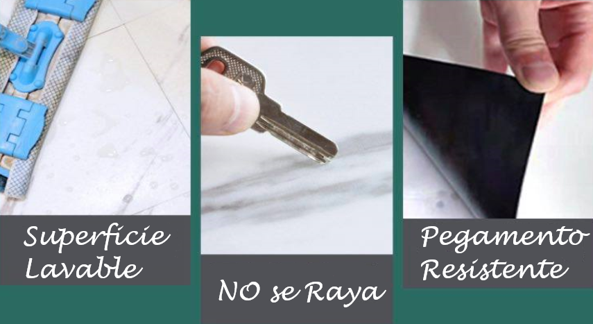 Vinil Piso Autoadhesiva Modelo Madera Paquete De 9.7 M2 y envio gratis