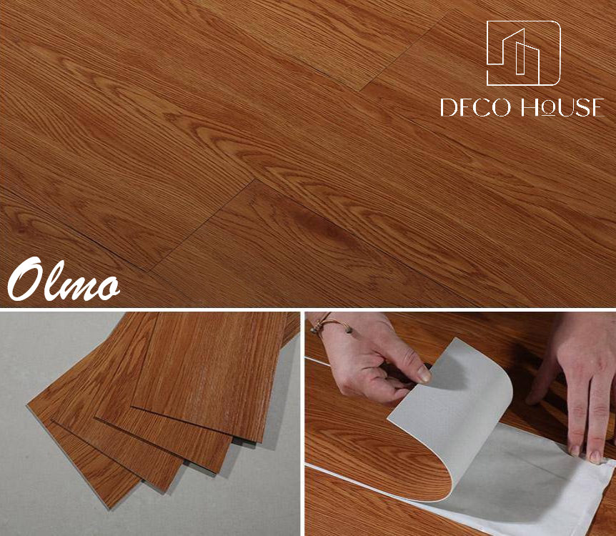 Vinil Piso Autoadhesiva Modelo Madera Paquete De 6.79 M2